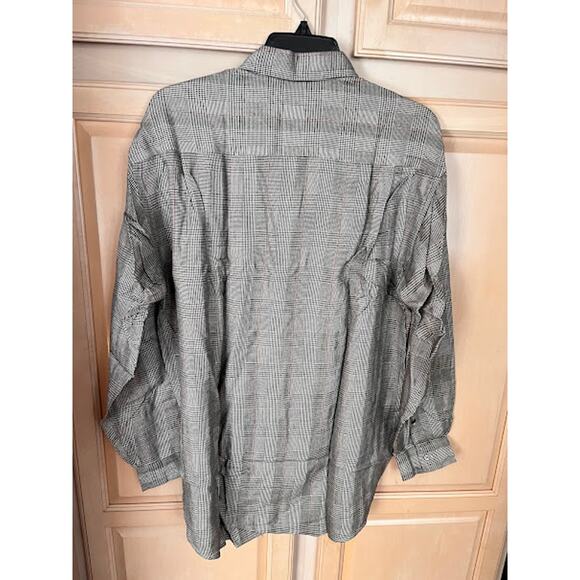 New Paul Smith Shirt Black Cream Red Plaid Button Down Shirt - Picture 2 of 8